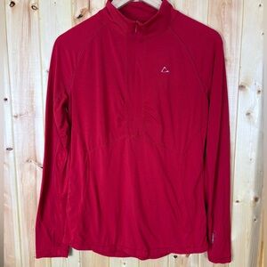 Paradox Women’s Merino Base Layer 1/4 Zip Pullover Sweater Medium Gorpcore *Read